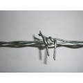 Galvanized Barbed Wire in 1.6mm to 2.7mm for Security Fence